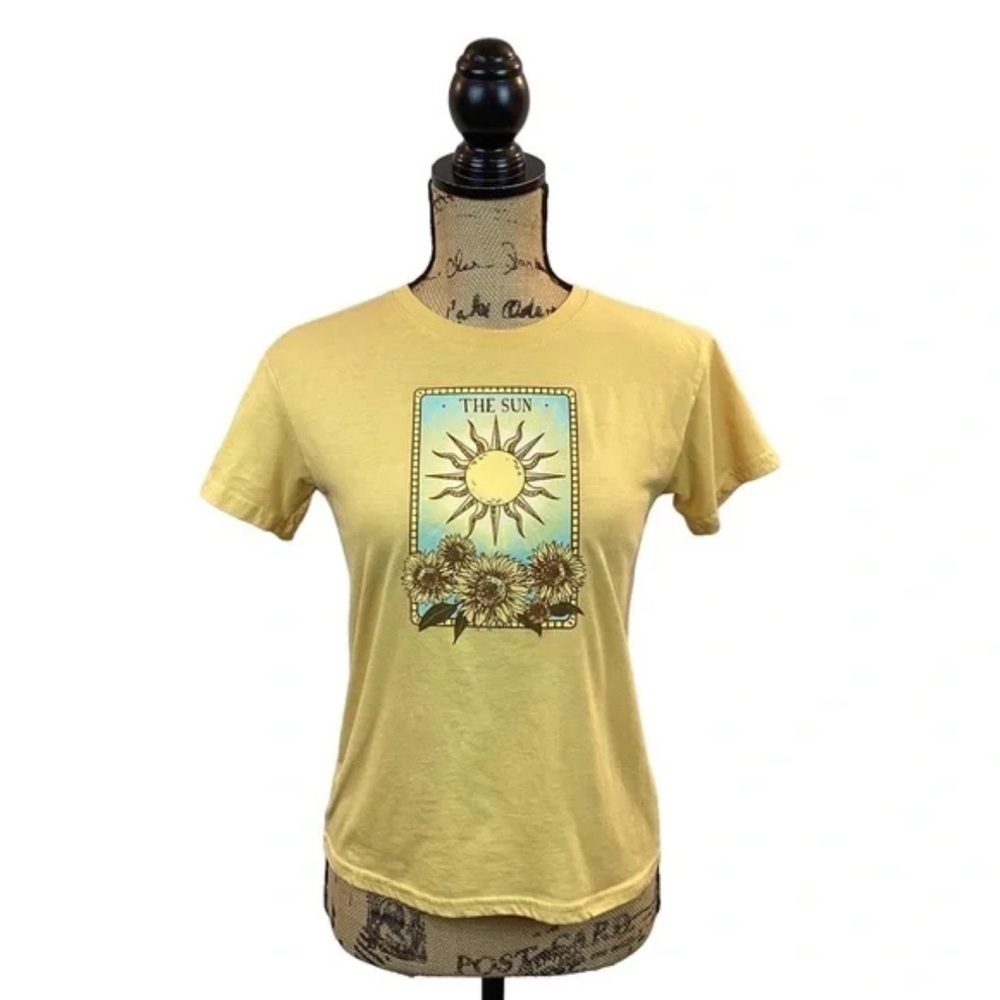 Mighty Fine Yellow Sun Graphic Tee